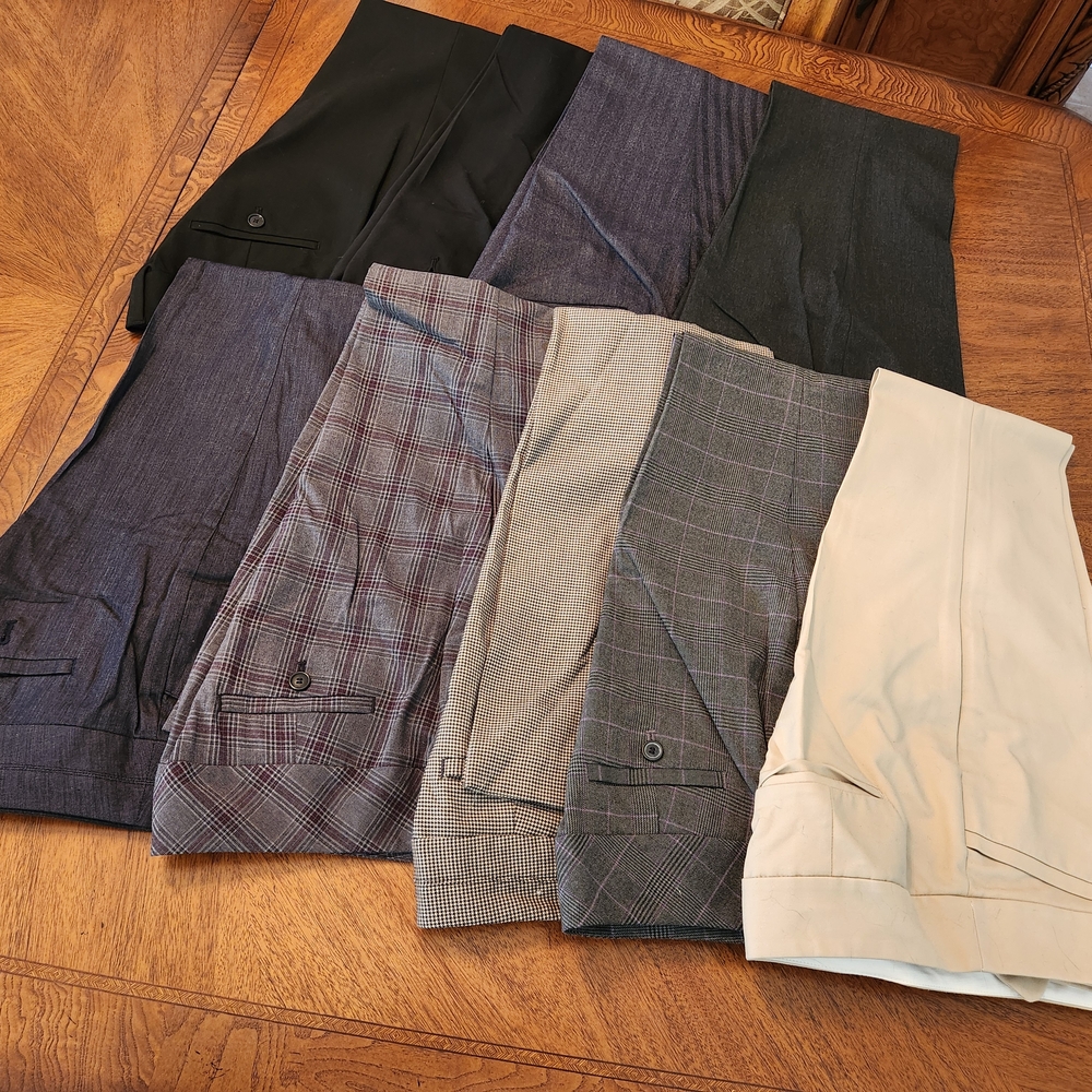 LOFT Women's Trousers in Black, Gray, and Cream